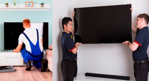 instalacion televisor en pared cali