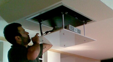 instalar cableado video beam