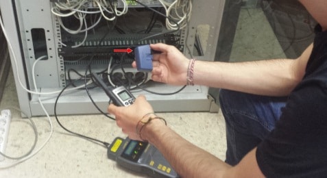 mantenimiento de racks y cableado